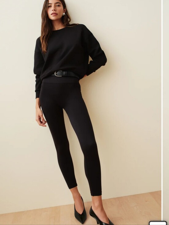 SPANX Pants - SPANX Shape Seamless Ribbed High Waisted Leggings - 2XL